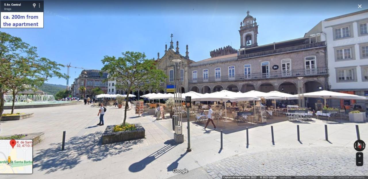 Appartement Charm City Center Apt 140M2 & Free Parking à Braga Extérieur photo